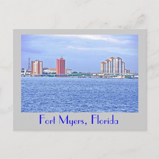 Fort Myers, Florida, VS Briefkaart (Voorkant)