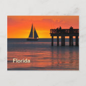 Fort Myers sunset Briefkaart (Voorkant)