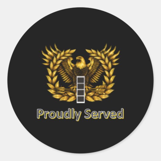 Fort Novosel aka Mother Rucker CW4 Ronde Sticker (Voorkant)