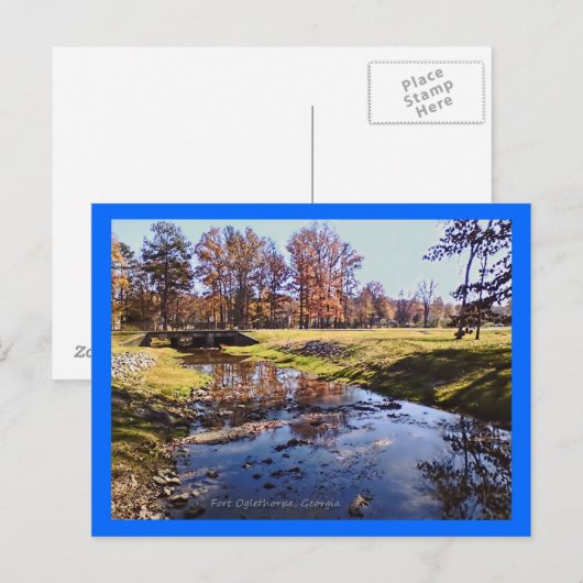 Fort Oglethorpe, Georgia (Afbeelding overgenomen d Briefkaart (Voorkant / Achterkant)