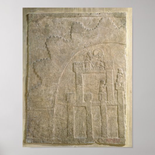 Fort onder Siege, uit Nimrud, Irak Poster (Voorkant)