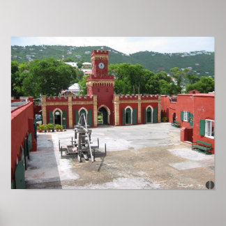 Fort op St. Thomas Poster