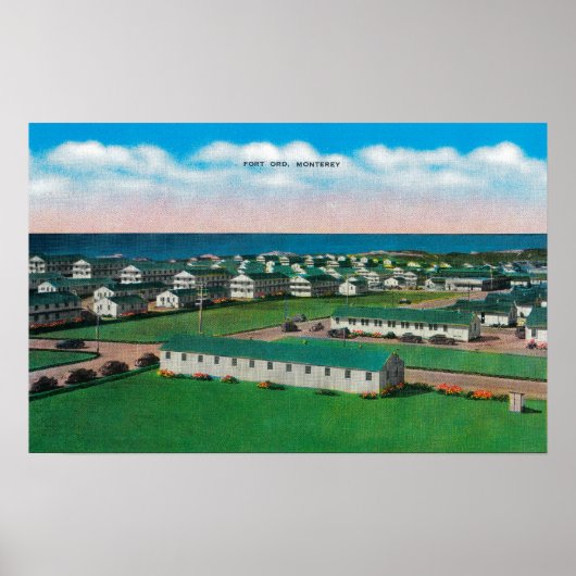 Fort Ord te Monterey, CaliforniaMonterey, CA Poster (Voorkant)