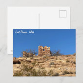 Fort Pearce Briefkaart (Voorkant / Achterkant)