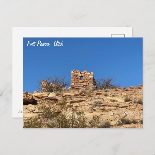 Fort Pearce Briefkaart (Voorkant / Achterkant)