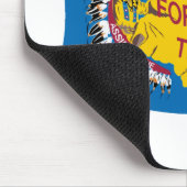 Fort Peck Assiniboine Flag Mousepad Muismat (Hoek)