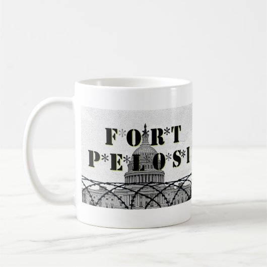 Fort Pelosi Koffiemok (Links)