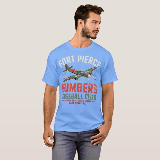 Fort Pierce Bombers T-shirt (Voorkant volledig)