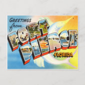 Fort Pierce Florida Briefkaart (Voorkant)