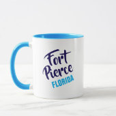 Fort Pierce Florida Coffee Mug Mok (Links)