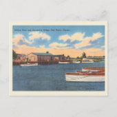 Fort Pierce, Florida  haven en dam Briefkaart (Voorkant)