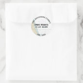 Fort Pierce Florida Nautical Envelope Seals Ronde Sticker (Tas)