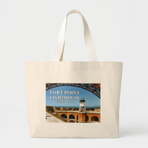 Fort Point Lighthouse, Californische Canvas tas