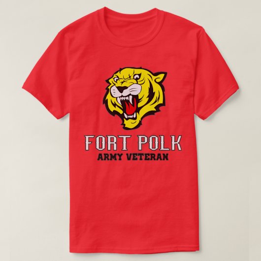 Fort Polk Tigerland T-shirt (Design voorkant)