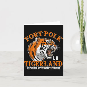 Fort polk tigerland Vietnam oorlogsveteraan infant Kaart