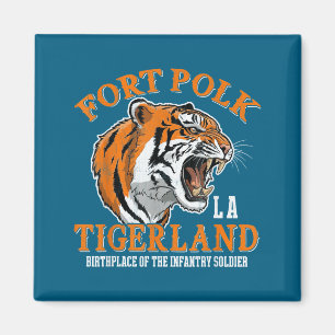 Fort polk tigerland vietnam oorlogsveteraan infant magneet