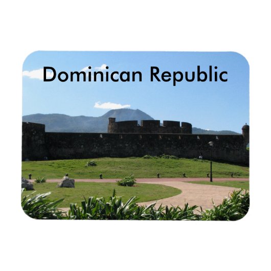 Fort Puerto Plata, Dominicaanse Republiek Magneet (Horizontaal)
