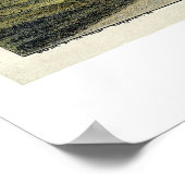 Fort Reno, OK Panorama Kaart - 1891 Poster (Hoek)