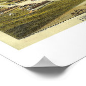 Fort Reno Oklahoma Territory 1891 Lithograph Poster (Hoek)