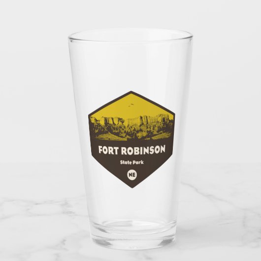 Fort Robinson State Park Nebraska Glas (Voorkant)