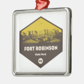 Fort Robinson State Park Nebraska Metalen Ornament (Links)