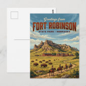 Fort Robinson State Park VS Briefkaart (Voorkant / Achterkant)