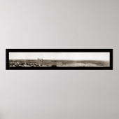 Fort Rock, Oregon Foto 1911 Poster (Voorkant)