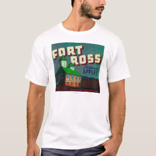 Fort Ross Apple Crate LabelSebastopol, CA T-shirt