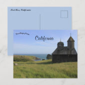 Fort Ross Californië Briefkaart (Voorkant / Achterkant)