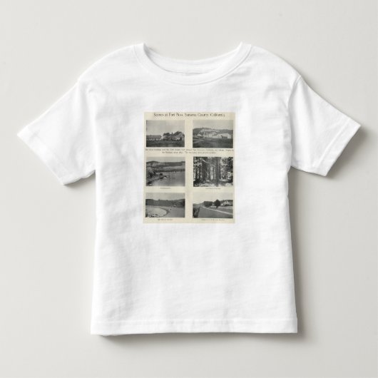 Fort Ross, Californië Kinder Shirts (Voorkant)