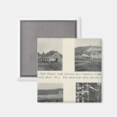 Fort Ross, Californië Magneet (Voorkant / Achterkant)