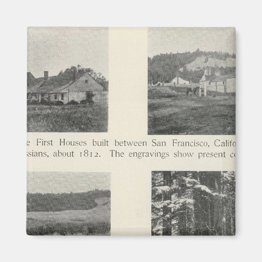 Fort Ross, Californië Magneet (Voorkant)