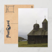 Fort Ross Russische nederzetting Briefkaart (Voorkant / Achterkant)