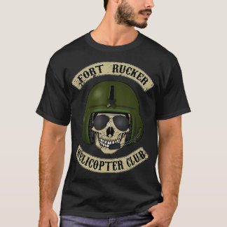 Fort Rucker Helikopter Club T 347 T-shirt