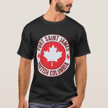 Fort Saint James, Canada T-shirt voor stad | Reize