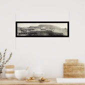 Fort Sam Houston Officer Foto 1919 Poster (Keuken)