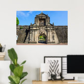 Fort Santiago Entrance Poster (Thuiskantoor)