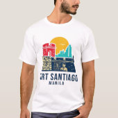 FORT SANTIAGO MANILA T-SHIRT (Voorkant)