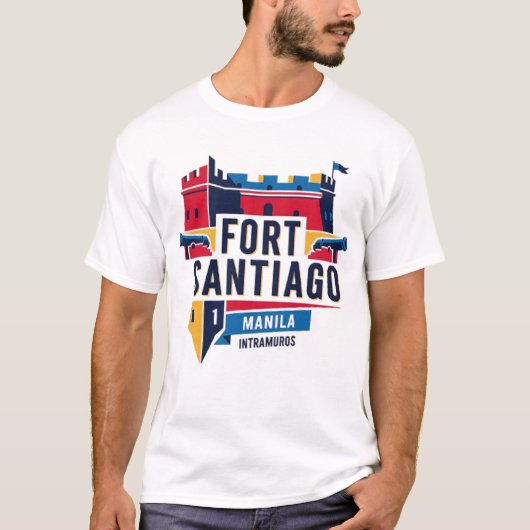 FORT SANTIAGO MANILLA T-SHIRT (Voorkant)