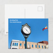Fort Smith, Arkansas Briefkaart (Voorkant / Achterkant)