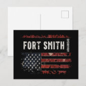 Fort Smith Arkansas Briefkaart (Voorkant / Achterkant)