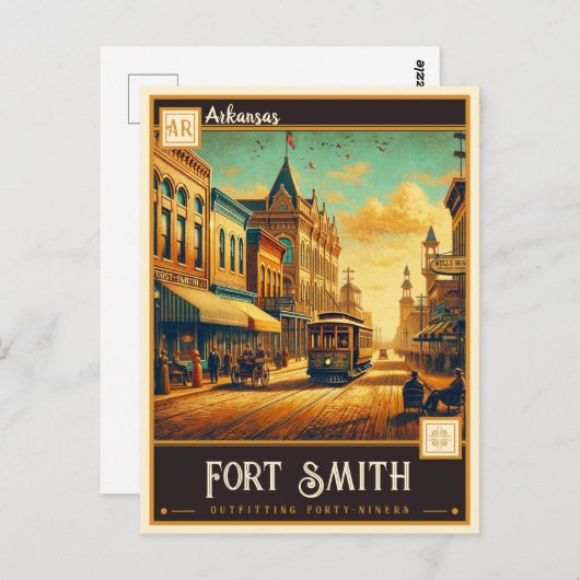 Fort Smith, Arkansas | Briefkaart (Voorkant / Achterkant)