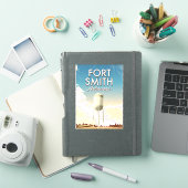Fort Smith Arkansas reisposter Sticker (iPad Cover)