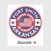 FORT SMITH, Arkansas Sticker (Vel)