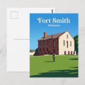 Fort Smith National Historic Site VSAV Briefkaart (Voorkant / Achterkant)