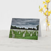 "Fort Snelling National Cemetery" condoleancekaart Kaart (Gele Bloem)