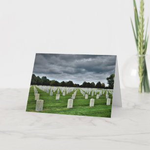 "Fort Snelling National Cemetery" Condoleancekaart Kaart