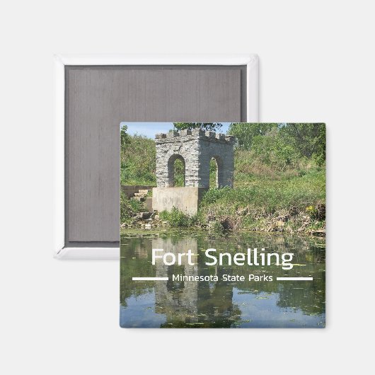 Fort Snelling State Park Magnet (Voorkant / Achterkant)