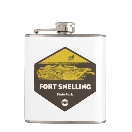 Fort Snelling State Park Minnesota Heupfles (Voorkant)