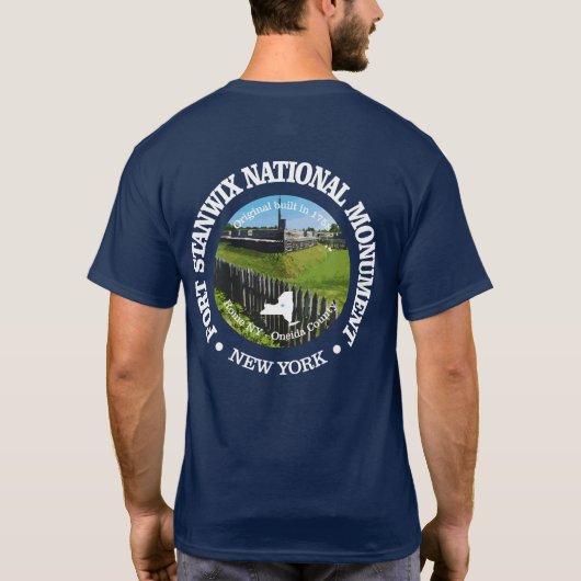 Fort Stanwix (NM) T-shirt (Achterkant)